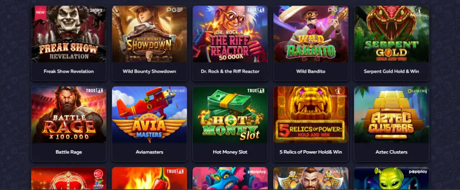 Vavada login screenshot